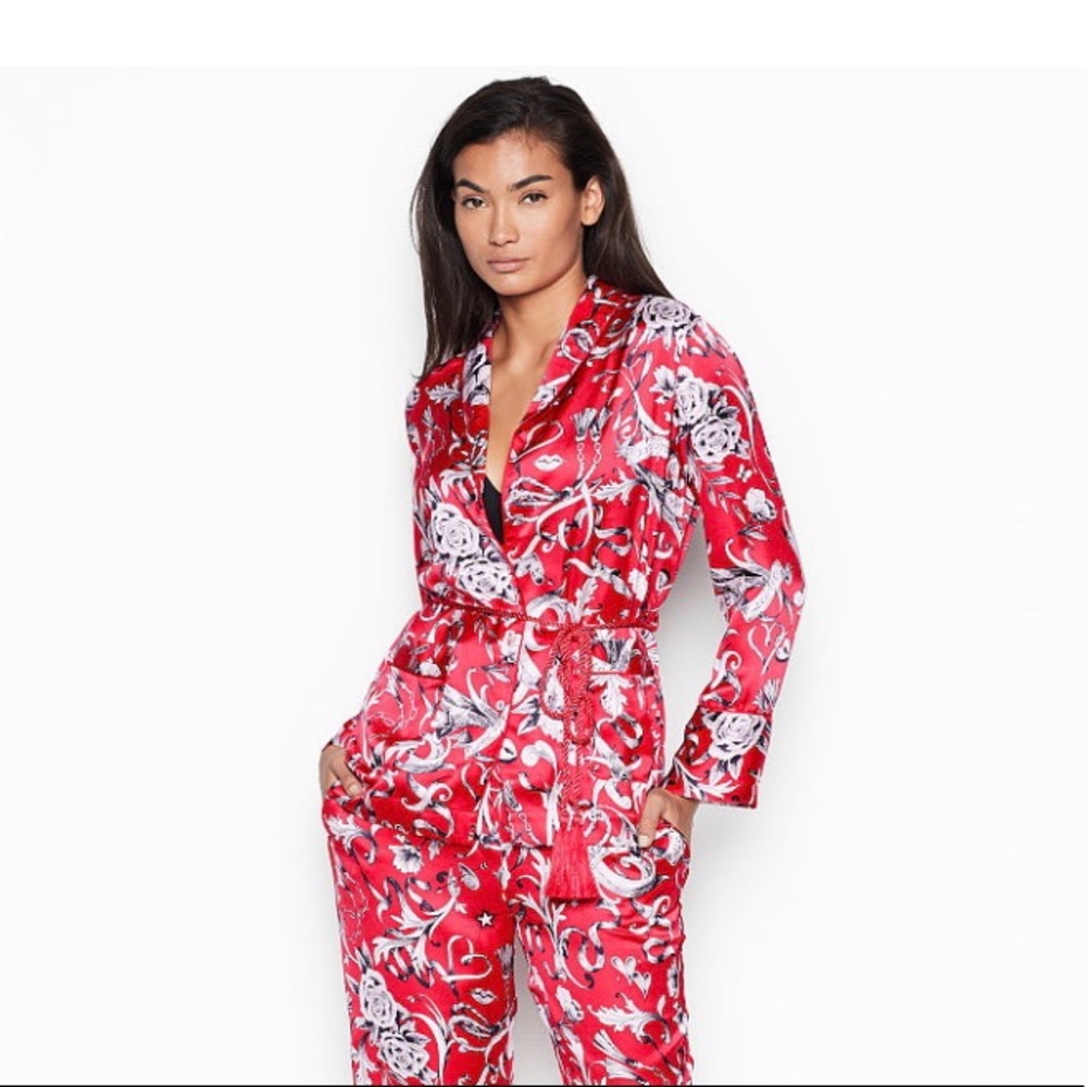 Victoria’s Secret Satin wrap top